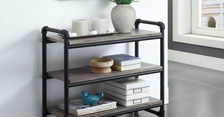 Pipe Furniture 3-Tier Wall Shelf