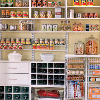 pantry organizing small photo